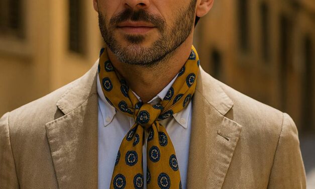 Silk Scarf Neck Tie – The Italian Way to Style Like a Sartorial King