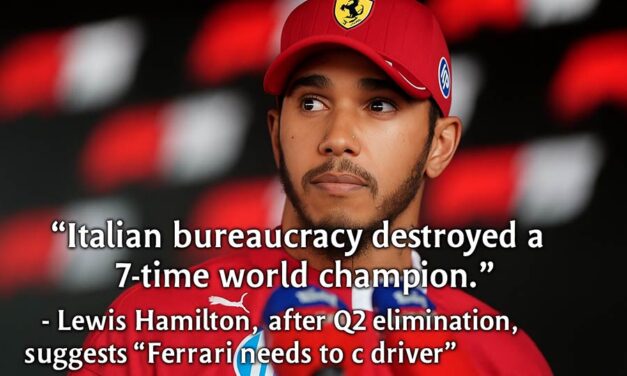 Ferrari, Shame on You – How the Prancing Horse Crushed the Fire in Hamilton’s Heart