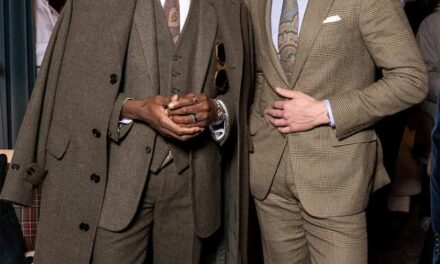 Who Sets the Trend for Suits, Layering and Long Capes?